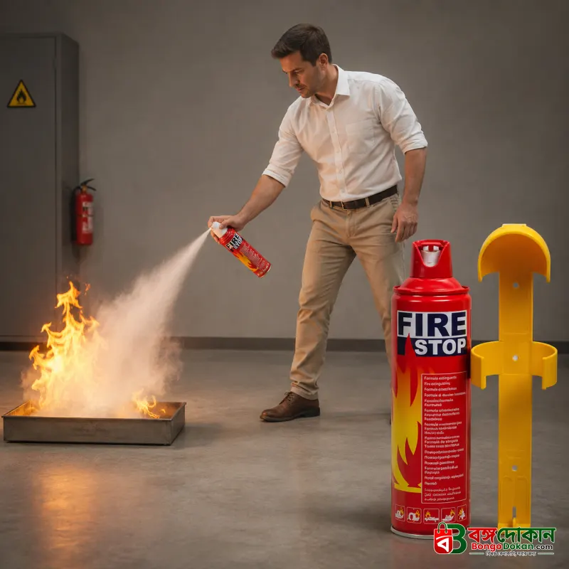1000ml Fire Stop portable fire extinguisher spray - বাংলাদেশে সেরা দাম ও লাইফস্টাইল কালেকশন - গ্যালারি
