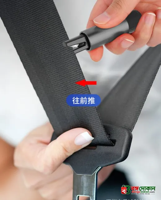 2-in-1 Car Emergency Safety Hammer – Spring-Loaded Tungsten Steel Window Glass Breaker & Concealed Seat Belt Cutter with 3M Mountable Base - বাংলাদেশে সেরা দাম ও এক্সক্লুসিভ ডিজাইন - গ্যালারি