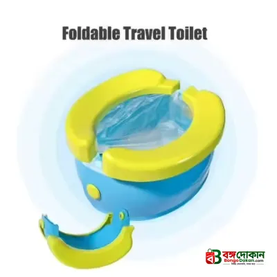 2-in-1 Portable Banana Baby Potty Training Toilet – Foldable Travel Potty Chair & Toilet Seat Reducer with Disposable Bags, Non-Toxic Anti-Slip Design for Toddlers & Travel - বাংলাদেশে সেরা দাম ও আকর্ষণীয় খেলনা - গ্যালারি