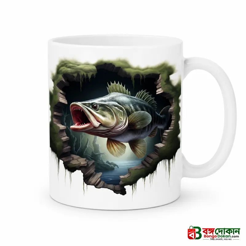 3D Fish Mug – Premium Ceramic Coffee Mug with 3D Aquatic Fish Wraparound Design, Microwave & Dishwasher Safe - বাংলাদেশে সেরা দাম ও লাইফস্টাইল কালেকশন - গ্যালারি