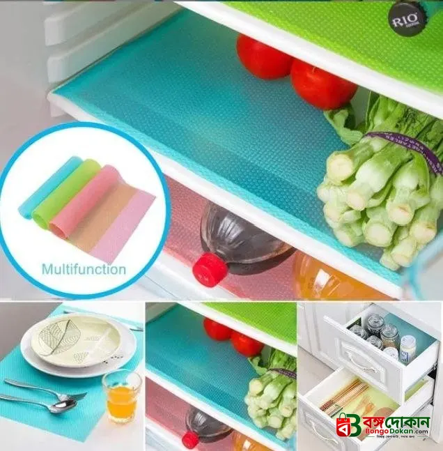 5 Pcs Easy Clean Kitchen Cabinet Pad For Refrigerator - বাংলাদেশে সেরা দাম ও লাইফস্টাইল কালেকশন - বাংলাদেশে সেরা অফার ও দাম