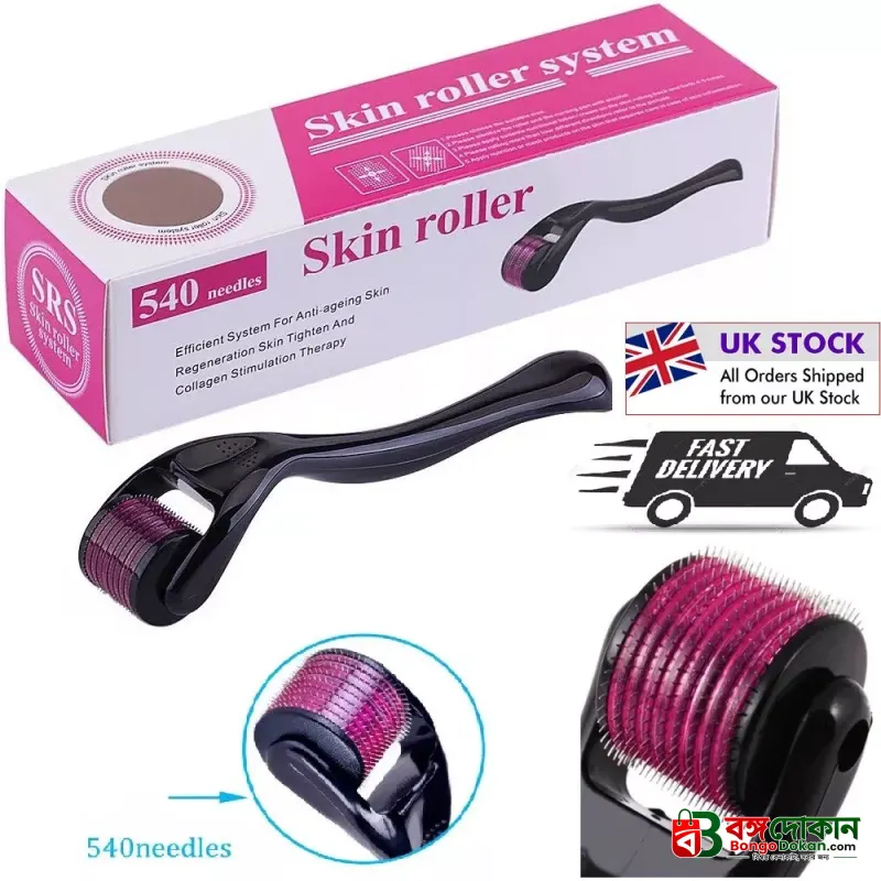 540 Micro Needle Derma Roller Therapy Skin ( 0.50mm) - বাংলাদেশে সেরা দাম ও লাইফস্টাইল কালেকশন - বাংলাদেশে সেরা অফার ও দাম