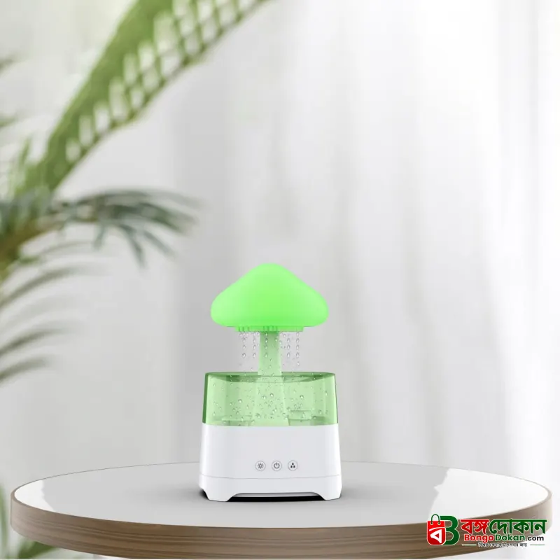 5-in-1 Rain Cloud Humidifier & Bluetooth Speaker – 450ml Capacity, Relaxing Rain Sound, 7-Color Ambient Light & Smart Anti-Dry Protection - বাংলাদেশে সেরা দাম ও স্পেসিফিকেশন - গ্যালারি