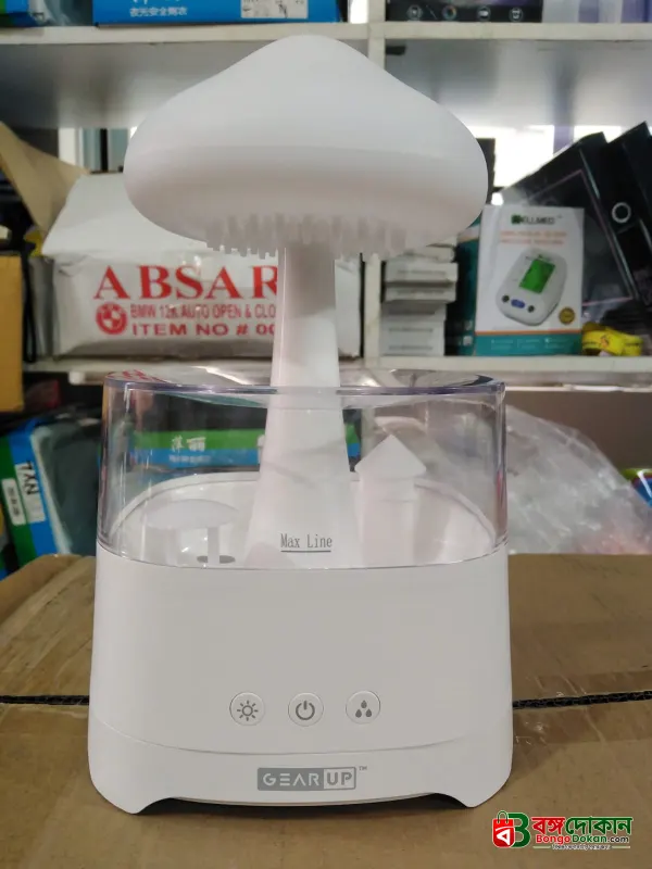 5-in-1 Rain Cloud Humidifier & Bluetooth Speaker – 450ml Capacity, Relaxing Rain Sound, 7-Color Ambient Light & Smart Anti-Dry Protection - বাংলাদেশে সেরা দাম ও স্পেসিফিকেশন - গ্যালারি