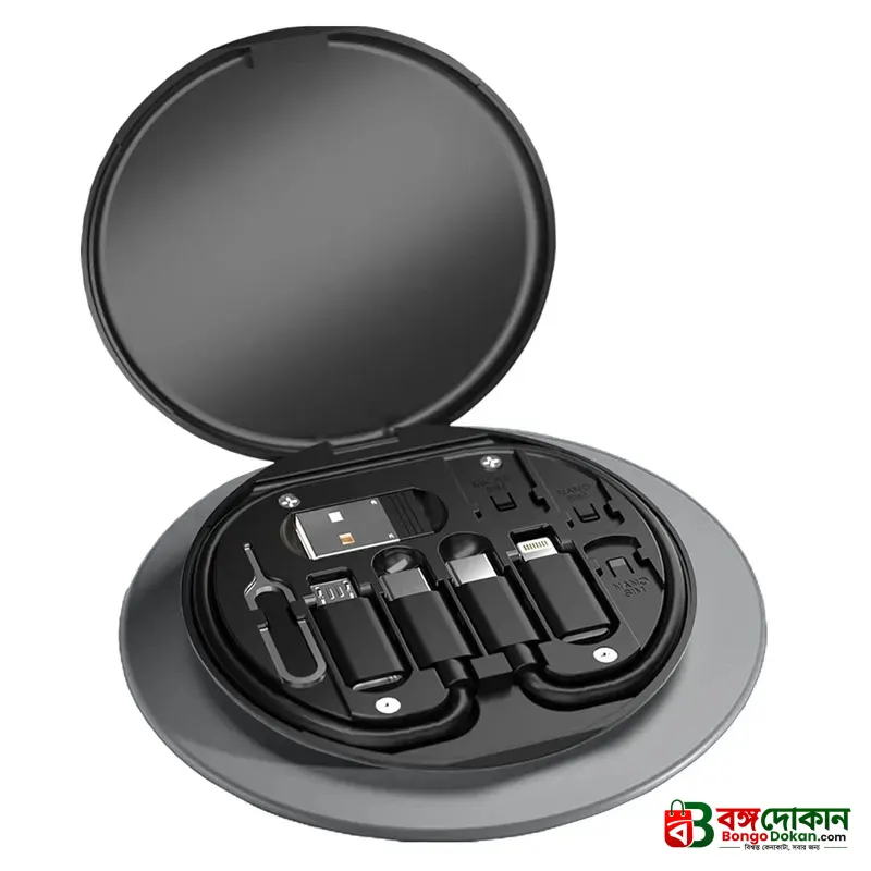 60W Fast Charging data cable 3 in 1 USB cable set storage set box - বাংলাদেশে সেরা দাম ও স্পেসিফিকেশন - গ্যালারি