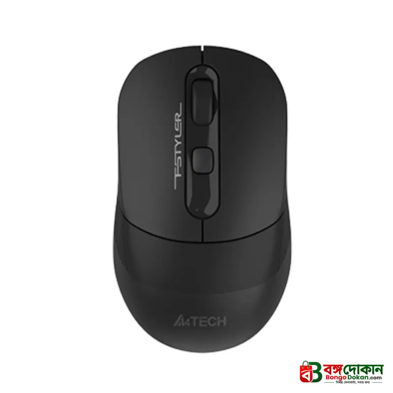 A4Tech FB10CS Silent Click Dual-Mode Wireless Mouse – Bluetooth & 2.4GHz, Multi-Device Pairing, Rubber Side Grips, Up to 2000 DPI & Long Battery Life - বাংলাদেশে সেরা দাম ও এক্সক্লুসিভ ডিজাইন - গ্যালারি