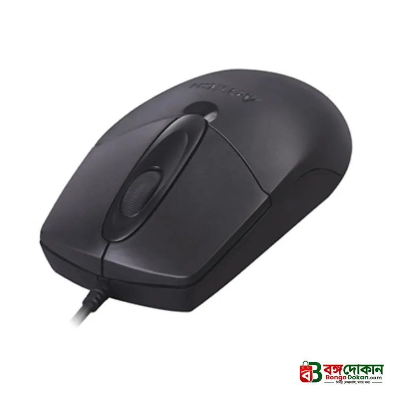 A4Tech OP-720 Wired Optical Mouse – 1200 DPI, Ergonomic Symmetric Design, Plug & Play, 1.5M USB/PS2 Cable & Durable Build for Office & PC - বাংলাদেশে সেরা দাম ও স্পেসিফিকেশন - গ্যালারি