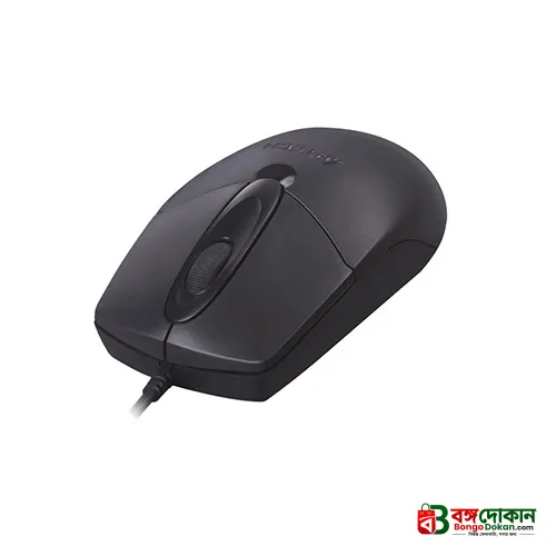 A4tech OP-720 Wired Optical Mouse (OP-620D/620DS Series) – Silent Click Technology, Hyper-Fast Scrolling Wheel, Smooth Cursor Control & Ergonomic Contoured Design - বাংলাদেশে সেরা দাম ও স্পেসিফিকেশন - গ্যালারি