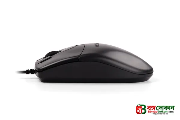 A4tech OP-730D Wired Optical Mouse – Silent Click Technology, Hyper-Fast Scrolling Wheel, Smooth Cursor Control & Ergonomic Contoured Design for Enhanced Productivity - বাংলাদেশে সেরা দাম ও স্পেসিফিকেশন - গ্যালারি
