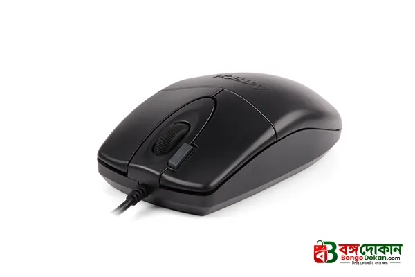 A4tech OP-730D Wired Optical Mouse – Silent Click Technology, Hyper-Fast Scrolling Wheel, Smooth Cursor Control & Ergonomic Contoured Design for Enhanced Productivity - বাংলাদেশে সেরা দাম ও স্পেসিফিকেশন - গ্যালারি