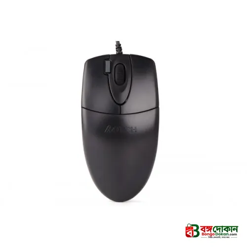 A4tech OP-730D Wired Optical Mouse – Silent Click Technology, Hyper-Fast Scrolling Wheel, Smooth Cursor Control & Ergonomic Contoured Design for Enhanced Productivity - বাংলাদেশে সেরা দাম ও স্পেসিফিকেশন - গ্যালারি
