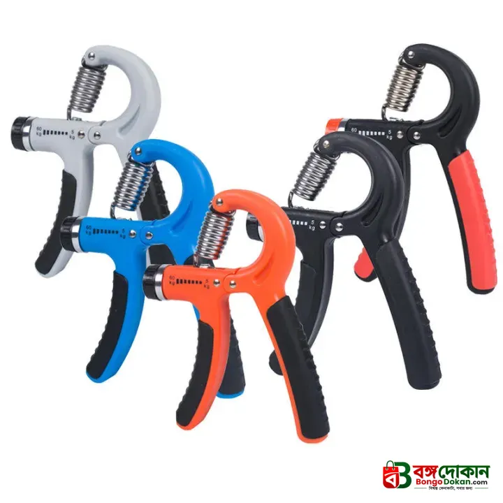 Adjustable Power Exercise Gripper Strengthener Hand Grip with Counter 5kg to 60kg Presser 1 pc - বাংলাদেশে সেরা দাম ও লাইফস্টাইল কালেকশন - বাংলাদেশে সেরা অফার ও দাম