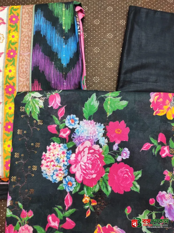 ANAYA HOOR Rigging Digital printed cotton  3 Piece - বাংলাদেশে সেরা দাম ও আকর্ষণীয় কালেকশন - গ্যালারি