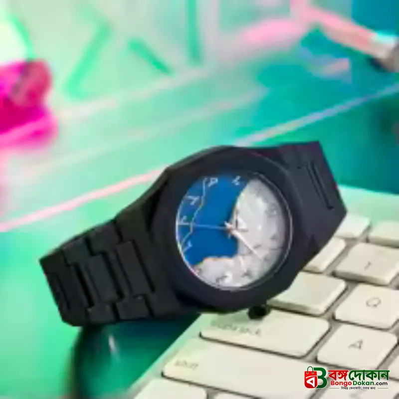 Aura watch 2025 New Arabic Aura Watch ( multi colour dial) Modern Creative Design (Chain cutter + Box free) - বাংলাদেশে সেরা দাম ও নতুন কালেকশন - গ্যালারি