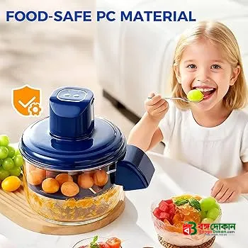 Automatic Electric Grape & Plum Fruit Peeler – Portable Wireless Rechargeable Household Vegetable & Fruit Peeling Machine (PP+PC Material, Non-Stick) - বাংলাদেশে সেরা দাম ও স্পেসিফিকেশন - গ্যালারি