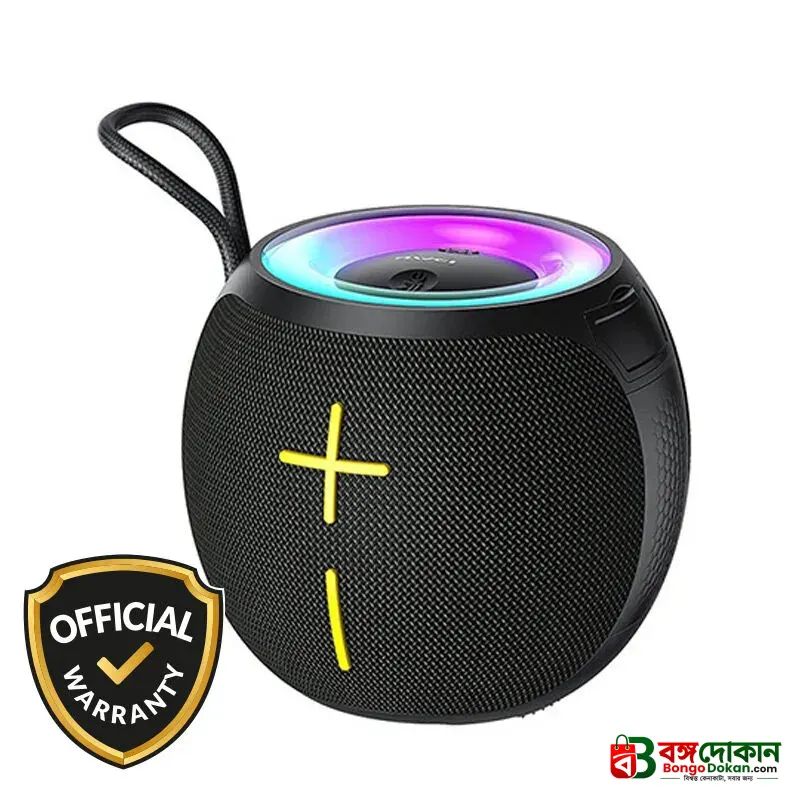 Awei KA19 Portable Wireless Bluetooth Speaker – 360° Surround Stereo Sound, Bluetooth 5.3, 12W Power, IPX4 Waterproof & RGB Ambient Light - বাংলাদেশে সেরা দাম ও স্পেসিফিকেশন - গ্যালারি