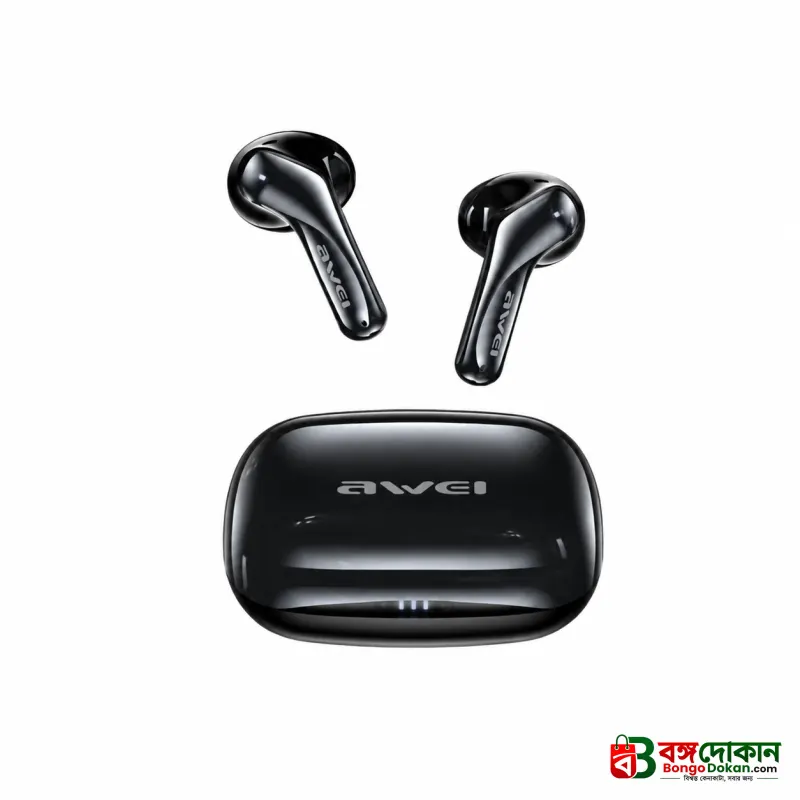 Awei T230 ANC Pro True Wireless Earbuds – Bluetooth 6.0 Active & Environmental Noise Cancelling Earphones with 300mAh Charging Case - বাংলাদেশে সেরা দাম ও স্পেসিফিকেশন - গ্যালারি