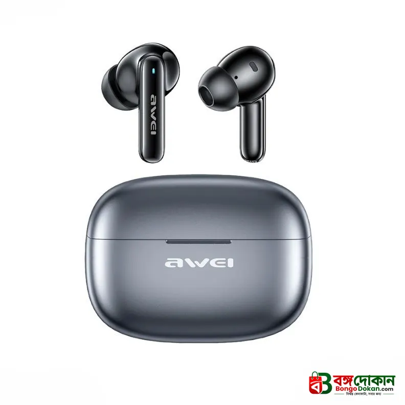 Awei T51 True Wireless Earbuds – Bluetooth 5.4 TWS with 10mm Drivers, ENC Noise Cancelling Mic, IPX6 Waterproof & 300mAh Case - বাংলাদেশে সেরা দাম ও স্পেসিফিকেশন - গ্যালারি