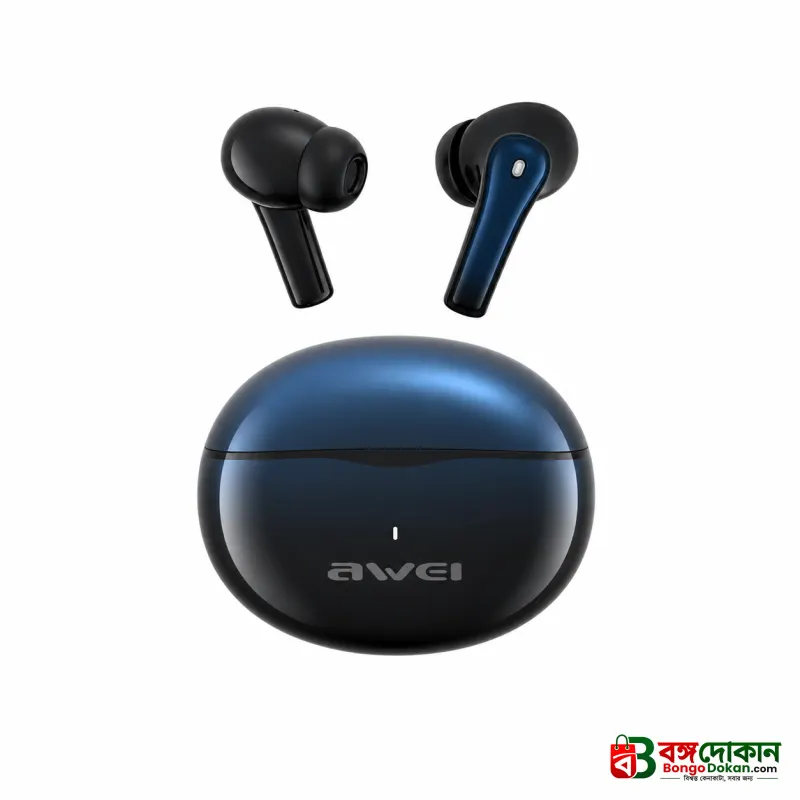 Awei T62 True Wireless Earbuds – Bluetooth 5.3 TWS with 4-Mic ENC Noise Cancelling, 10mm Drivers, IPX5 Waterproof & 300mAh Case - বাংলাদেশে সেরা দাম ও স্পেসিফিকেশন - গ্যালারি