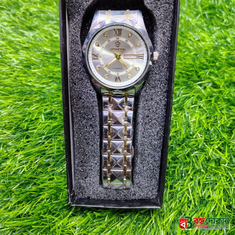 BINBOND 2521 Luxury Brand Luminous Quartz Watch For Men (silver) - বাংলাদেশে সেরা দাম ও নতুন কালেকশন - গ্যালারি