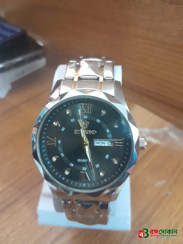 BINBOND 2521 Luxury Brand Luminous Quartz Watch For Men (Black Dial) - বাংলাদেশে সেরা দাম ও নতুন কালেকশন - গ্যালারি