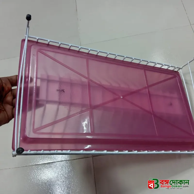 Binca Multi-Purpose Dish Rack – Elegant Steel Kitchen Dish Drainer with Removable Plastic Tray & Utensils Holder - বাংলাদেশে সেরা দাম ও নতুন কালেকশন - গ্যালারি