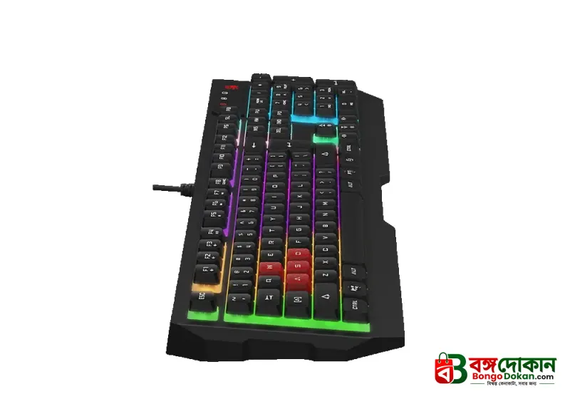 Bloody B135N Neon Gaming Keyboard – 1000Hz Report Rate, Neon Backlit, Double Water-Resistant, Screw-Enhanced Space-Bar & USB Wired Connection - বাংলাদেশে সেরা দাম ও স্পেসিফিকেশন - গ্যালারি
