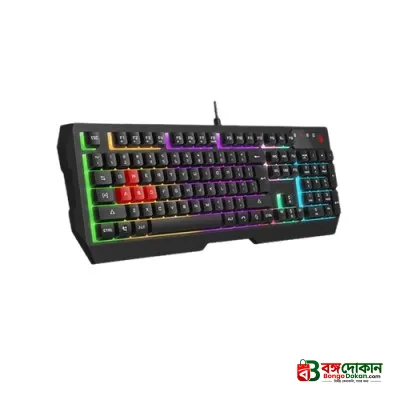 Bloody B135N Neon Gaming Keyboard – 1000Hz Report Rate, Neon Backlit, Double Water-Resistant, Screw-Enhanced Space-Bar & USB Wired Connection - বাংলাদেশে সেরা দাম ও স্পেসিফিকেশন - গ্যালারি