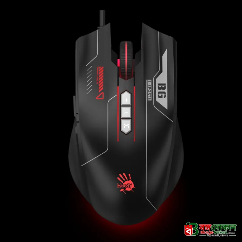 Bloody ES7 RGB Esports Gaming Mouse – PixArt Optical Sensor, Up to 6000 CPI, 1ms Response Time, 10M Clicks & Customizable Macro Buttons - বাংলাদেশে সেরা দাম ও স্পেসিফিকেশন - গ্যালারি
