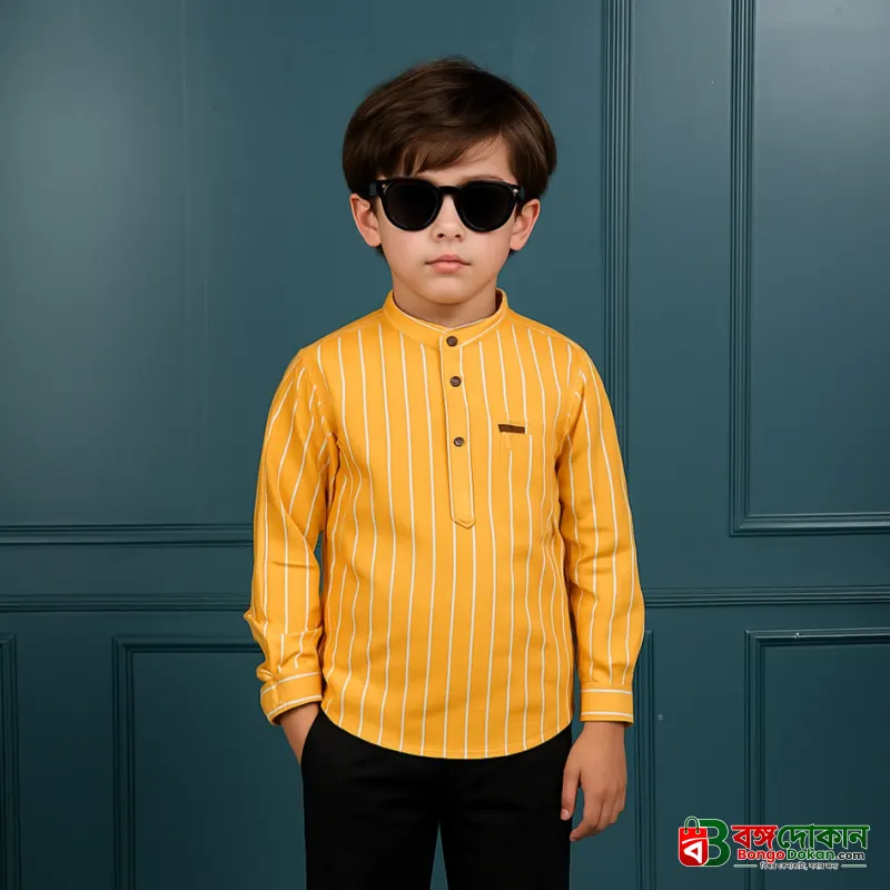 Boys' Premium Striped Cotton Katua - বাংলাদেশে সেরা দাম ও নতুন কালেকশন - বাংলাদেশে সেরা অফার ও দাম