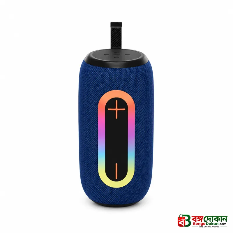 BS-27 RGB Wireless Bluetooth Speaker – Portable Outdoor Speaker with Dynamic LED Lights, Bluetooth Connectivity, USB/TF Card Support & Splashproof Design - বাংলাদেশে সেরা দাম ও স্পেসিফিকেশন - গ্যালারি