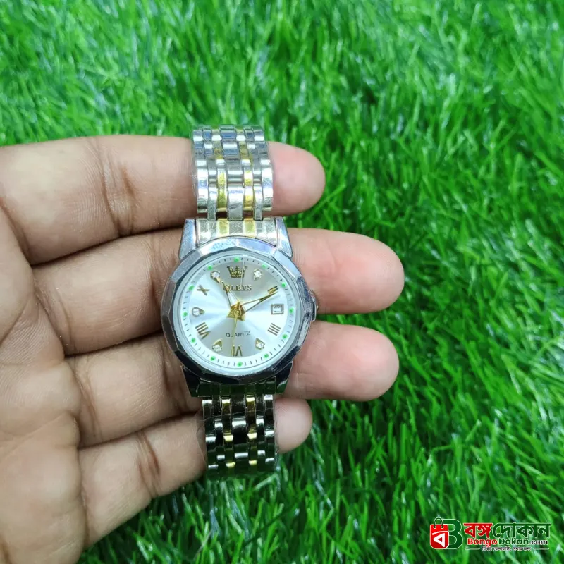 Butter Fly Lock OLEVS Watch for Women   Silver - বাংলাদেশে সেরা দাম ও আকর্ষণীয় কালেকশন - গ্যালারি