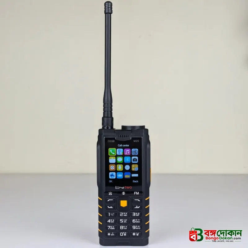 Bytwo M25 Power Bank Feature Phone – 4-SIM Slot, 5200mAh Battery with Power Bank Function, External Antenna, Magic Voice & 2.8" QVGA Display - বাংলাদেশে সেরা দাম ও স্পেসিফিকেশন - গ্যালারি