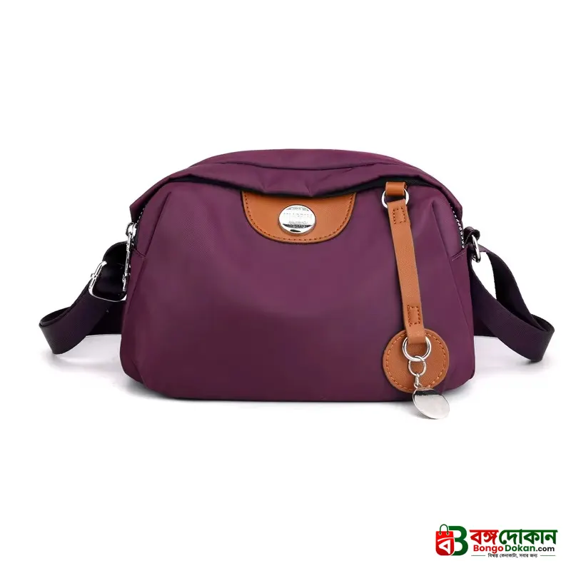 Casual Travel Waterproof Messenger Bag Trendy(Purple) - বাংলাদেশে সেরা দাম ও লাইফস্টাইল কালেকশন - বাংলাদেশে সেরা অফার ও দাম