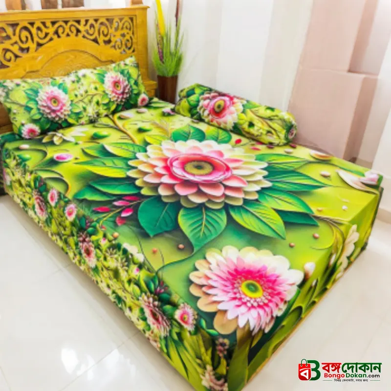 China Premium 3D Design Bed Sheet - বাংলাদেশে সেরা দাম ও লাইফস্টাইল কালেকশন - গ্যালারি