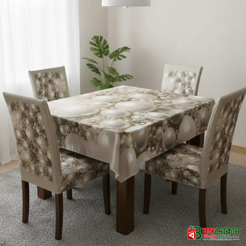 China Premium 3D Print Table Cloth Set - বাংলাদেশে সেরা দাম ও লাইফস্টাইল কালেকশন - বাংলাদেশে সেরা অফার ও দাম