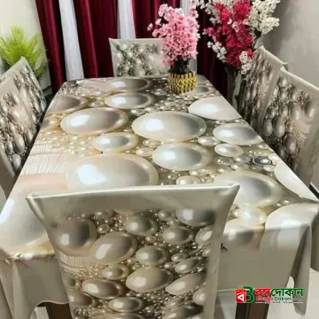 China Premium 3D Print Table Cloth Set - বাংলাদেশে সেরা দাম ও লাইফস্টাইল কালেকশন - গ্যালারি