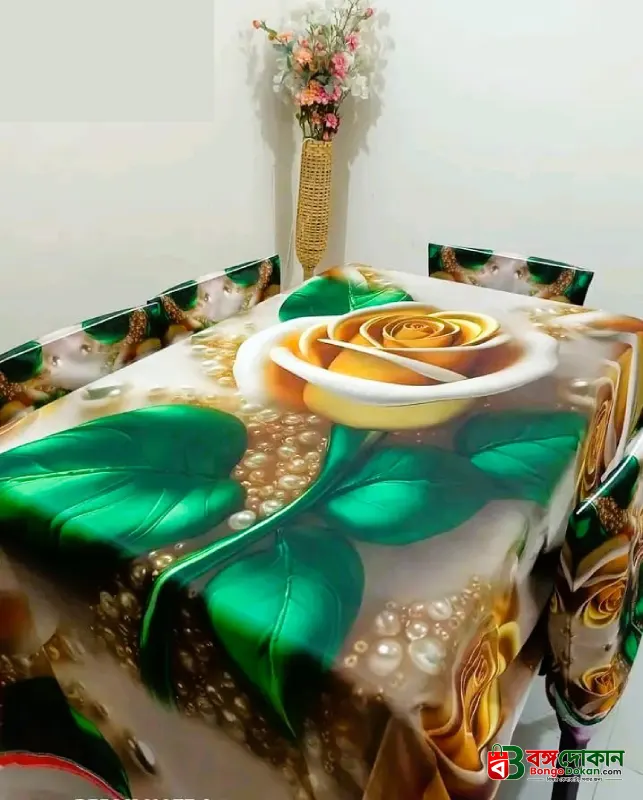 China Premium 3D Print Table Cloth Set - বাংলাদেশে সেরা দাম ও লাইফস্টাইল কালেকশন - গ্যালারি