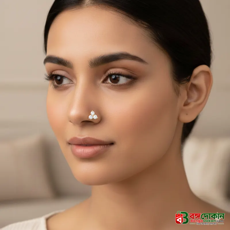 Classic 3 Stone Nosepin - বাংলাদেশে সেরা দাম ও আকর্ষণীয় কালেকশন - গ্যালারি