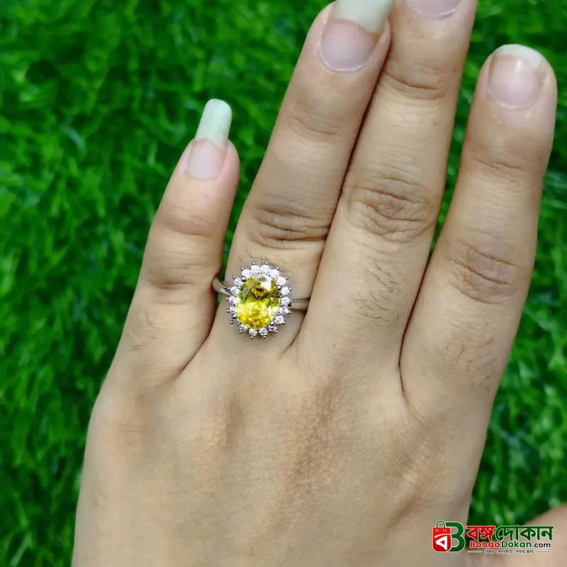 Classic Crystal Crown Ring – Golden Finish - বাংলাদেশে সেরা দাম ও এক্সক্লুসিভ ডিজাইন - গ্যালারি