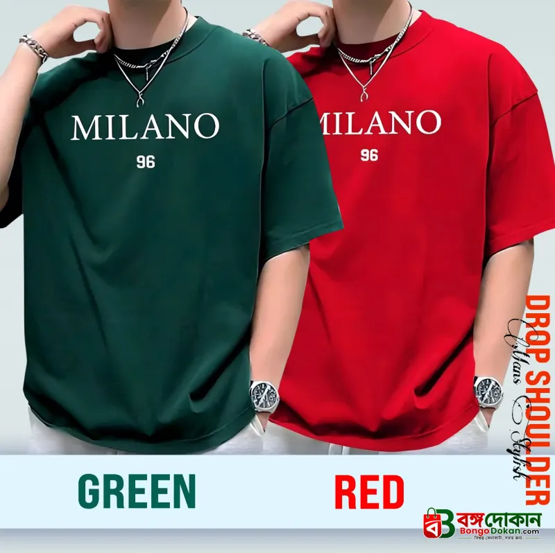 Combo Men's Stylish Drop Shoulder- Milano - বাংলাদেশে সেরা দাম ও নতুন কালেকশন - বাংলাদেশে সেরা অফার ও দাম