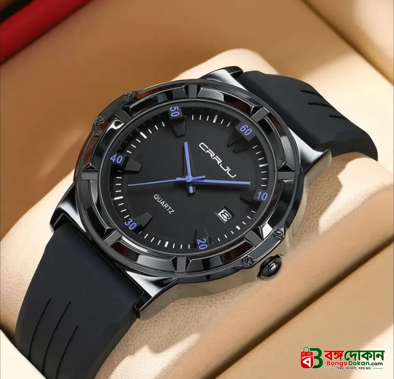 Crrju 5030 Premium Silicone Strap Watch - বাংলাদেশে সেরা দাম ও নতুন কালেকশন - বাংলাদেশে সেরা অফার ও দাম