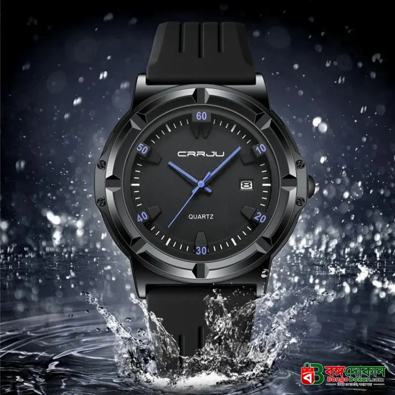 Crrju 5030 Premium Silicone Strap Watch - বাংলাদেশে সেরা দাম ও নতুন কালেকশন - গ্যালারি
