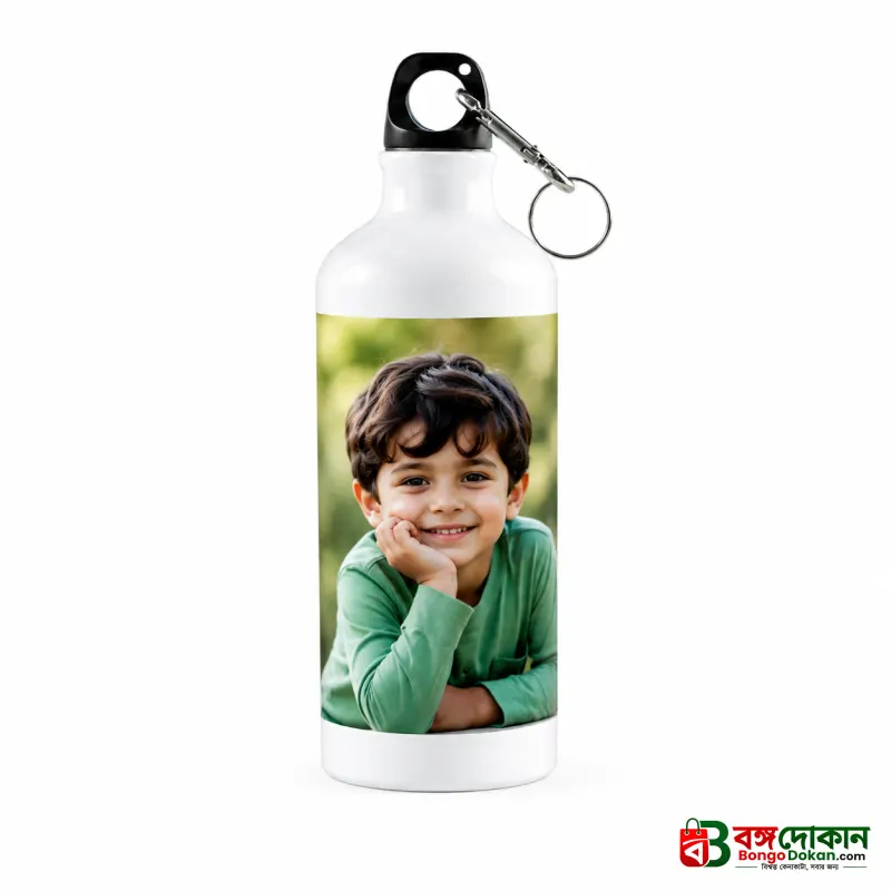 Customizable 500ml White Aluminum Water Bottle – Lightweight Glossy Finish Personalized Sports Bottle with Carton Box - বাংলাদেশে সেরা দাম ও লাইফস্টাইল কালেকশন - গ্যালারি
