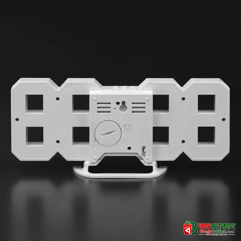 Digital LED Electronic Table & Wall Clock – Multi-Functional Alarm Clock with Temperature Sensor, Date Display, USB Powered, and Memory Backup - বাংলাদেশে সেরা দাম ও অরিজিনাল কালেকশন - গ্যালারি