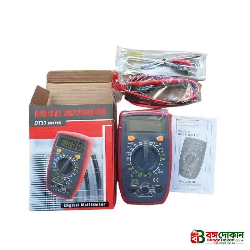 Digital Multimeter DT33 Series (DT33B, DT33C, DT33D) – Compact Pocket Multitester with Backlight, DC/AC Voltage, Current, Resistance, Diode, Battery & Temperature Test - বাংলাদেশে সেরা দাম ও অরিজিনাল কালেকশন - গ্যালারি