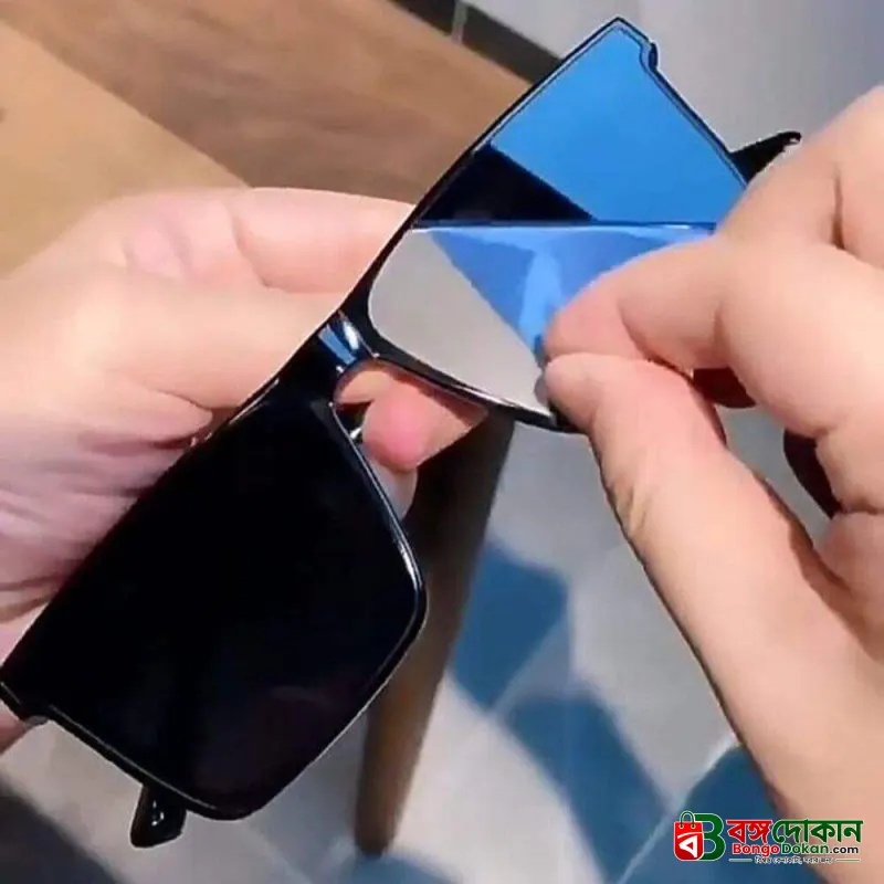 Double Poly Men-Women Trendy Look Stylish Black Sunglass for Summer Outdoor Sunglasses - বাংলাদেশে সেরা দাম ও আকর্ষণীয় কালেকশন - বাংলাদেশে সেরা অফার ও দাম