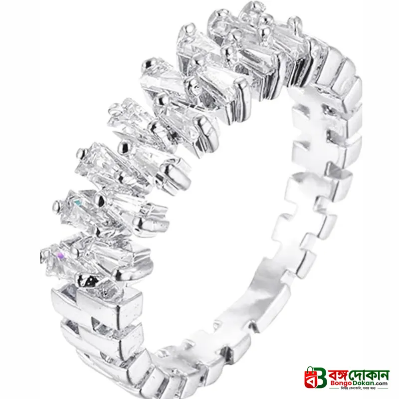 Double Rows Diamond Rings for Womens - বাংলাদেশে সেরা দাম ও এক্সক্লুসিভ ডিজাইন - গ্যালারি