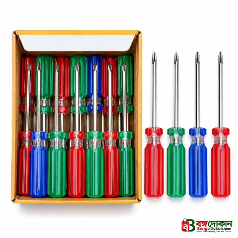 Duobang Tools Transparent Handle Screwdriver Set – Bulk Box Pack 30 Pcs High Quality Car Repair & Hand Tools for Professional and Household Use - বাংলাদেশে সেরা দাম ও স্পেসিফিকেশন - গ্যালারি