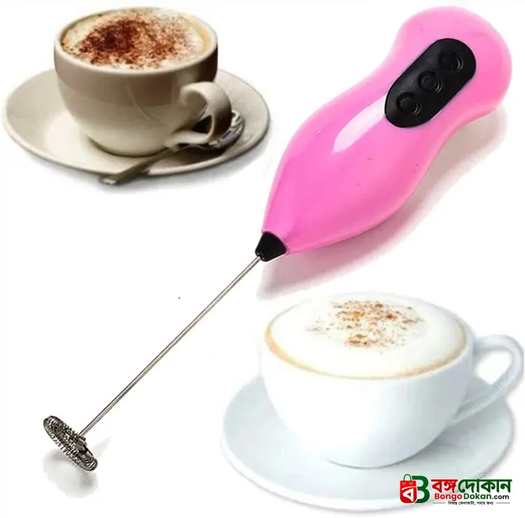 Electric Foam Maker for Milk, Coffee, Egg Beater, Juice, Cafe Without battery Multicolour - বাংলাদেশে সেরা দাম ও স্পেসিফিকেশন - বাংলাদেশে সেরা অফার ও দাম